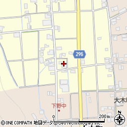 兵庫県西脇市野中町25周辺の地図