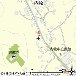 静岡県静岡市葵区内牧774周辺の地図