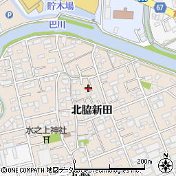 静岡県静岡市清水区北脇新田118周辺の地図