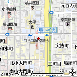 京都府京都市上京区役人町254-6周辺の地図