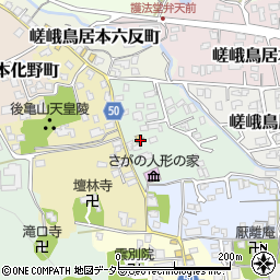 寿楽庵周辺の地図