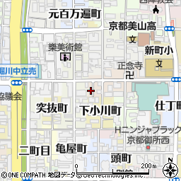 京都府京都市上京区三丁町440周辺の地図