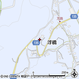 静岡県伊豆の国市浮橋831周辺の地図