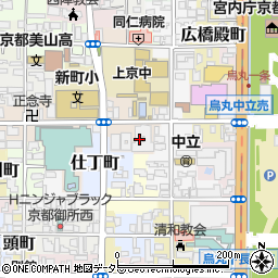 京都府京都市上京区三丁町471周辺の地図