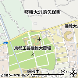 京都府京都市右京区嵯峨一本木町27周辺の地図