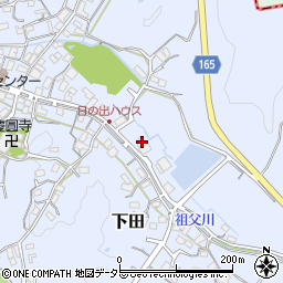 滋賀県湖南市下田268周辺の地図