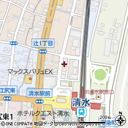 全快堂薬局　清水駅前辻町店周辺の地図