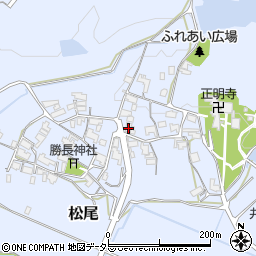 滋賀県蒲生郡日野町松尾600周辺の地図