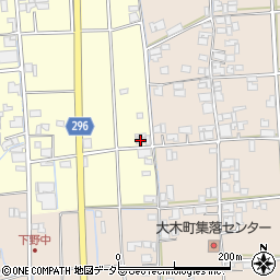 兵庫県西脇市野中町38周辺の地図