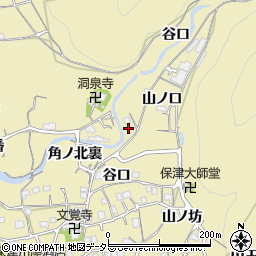 京都府亀岡市保津町山ノ口周辺の地図