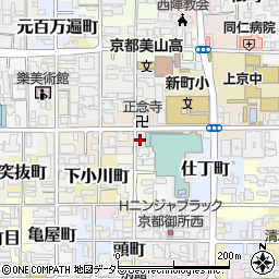 京都府京都市上京区三丁町450周辺の地図