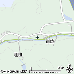 愛知県岡崎市奥殿町菅伍田周辺の地図