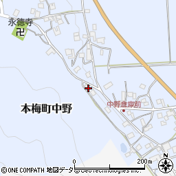 京都府亀岡市本梅町中野清水口16周辺の地図