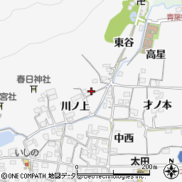京都府亀岡市稗田野町太田川ノ上1周辺の地図