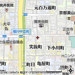 京都府京都市上京区東橋詰町76周辺の地図