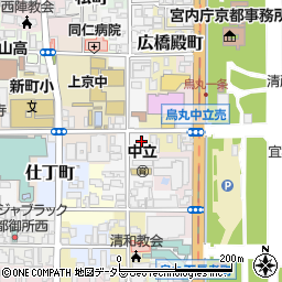 京都府京都市上京区花立町488周辺の地図