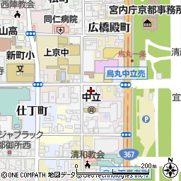 京都府京都市上京区花立町488周辺の地図