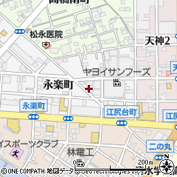 静岡県静岡市清水区永楽町5周辺の地図