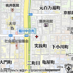 京都府京都市上京区東橋詰町69周辺の地図