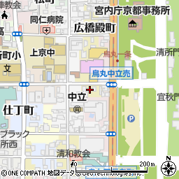 京都府京都市上京区東町477周辺の地図
