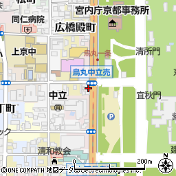 上京教会周辺の地図