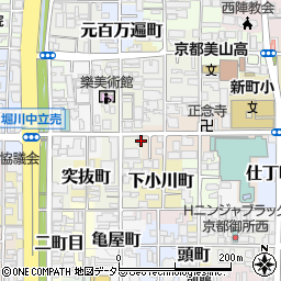 京都府京都市上京区三丁町439周辺の地図