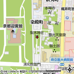 京都府京都市上京区染殿町680周辺の地図