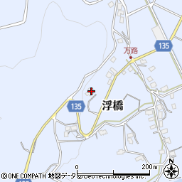 静岡県伊豆の国市浮橋838周辺の地図