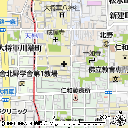 京都府京都市上京区西町151周辺の地図