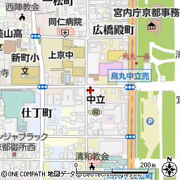 京都府京都市上京区花立町486-6周辺の地図