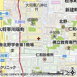 京都府京都市上京区西町152周辺の地図