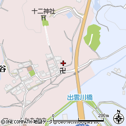 滋賀県蒲生郡日野町大谷294周辺の地図