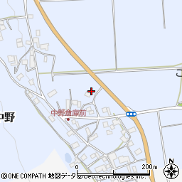 京都府亀岡市本梅町中野小田周辺の地図