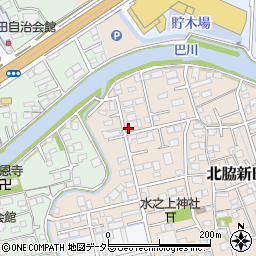 静岡県静岡市清水区北脇新田441周辺の地図