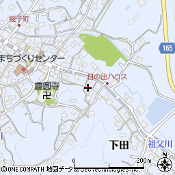 滋賀県湖南市下田1657周辺の地図