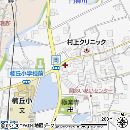兵庫県西脇市黒田庄町岡363-3周辺の地図