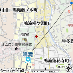 亀田高子着付け教室周辺の地図