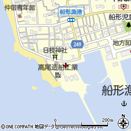 株式会社館山ドックサービス　寮周辺の地図