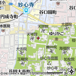 寿聖院周辺の地図