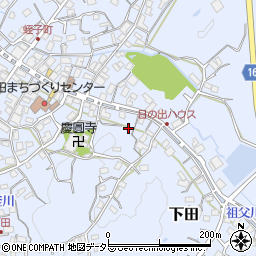 滋賀県湖南市下田1658周辺の地図
