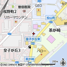 小野ドライクリーニング大津京店周辺の地図
