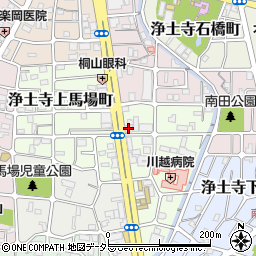 京都浄土寺郵便局周辺の地図