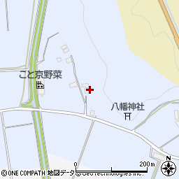 京都府亀岡市本梅町中野小向周辺の地図