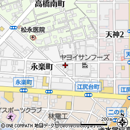 静岡県静岡市清水区永楽町5-7周辺の地図
