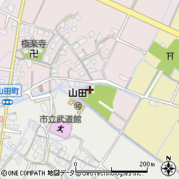 滋賀県草津市北山田町12周辺の地図