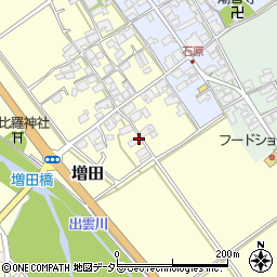 滋賀県蒲生郡日野町増田86周辺の地図