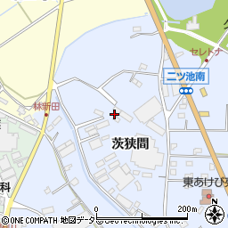 愛知県大府市横根町茨狭間周辺の地図