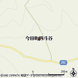 兵庫県丹波篠山市今田町四斗谷周辺の地図
