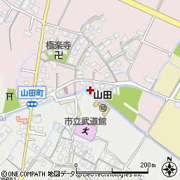 滋賀県草津市北山田町13周辺の地図