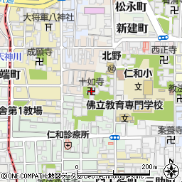 十如寺周辺の地図